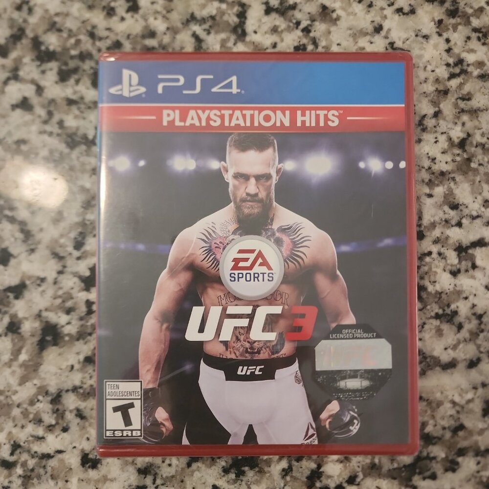 UFC 3 Playstation Hits For Playstation 4 Sealed